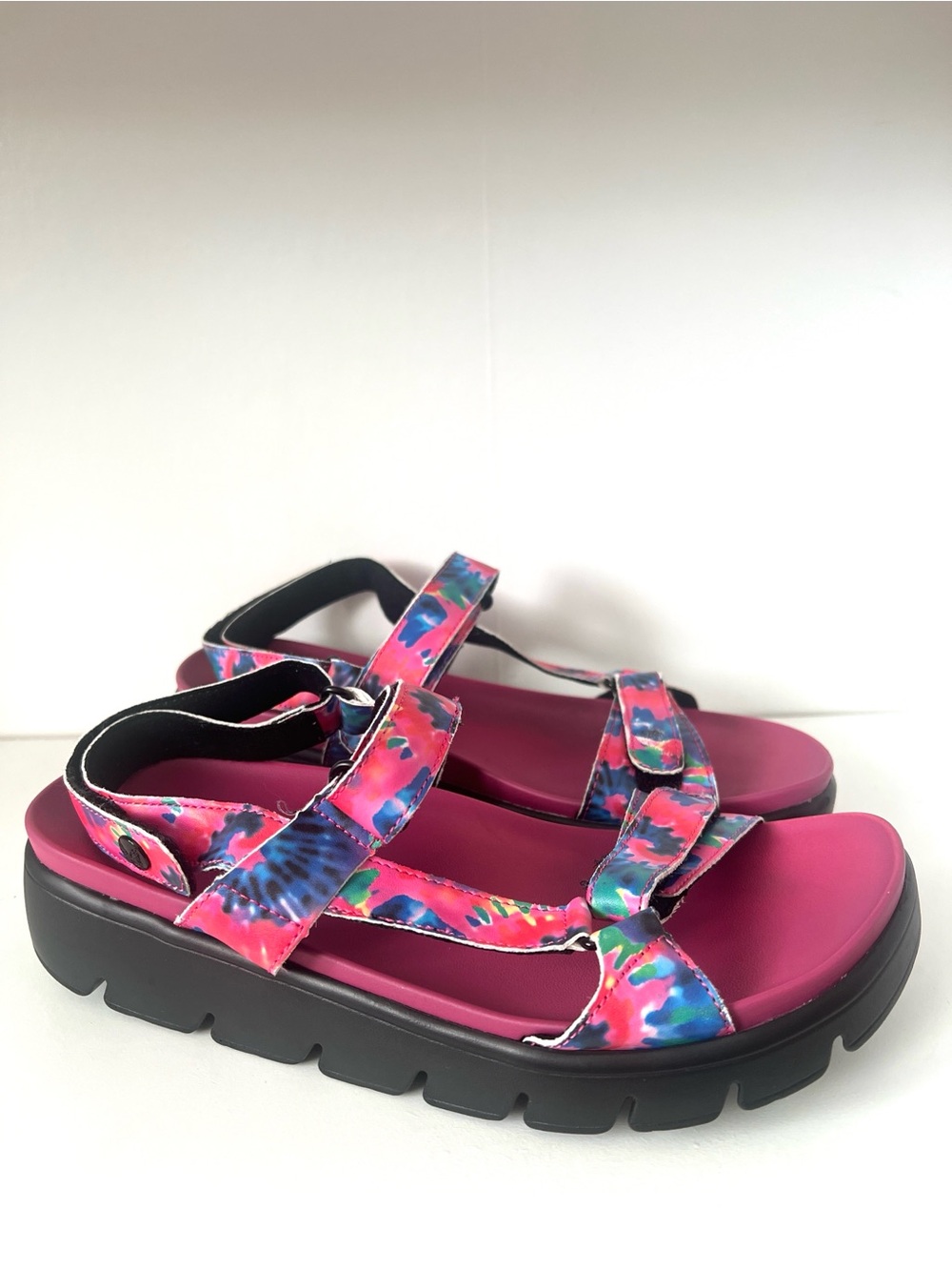 Alegria Henna Abstract Print Women's Sandals Size 39/US 9